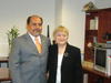 Representante Phyllis Gutierrez Kenney y el Diputado Jorge Godoy
